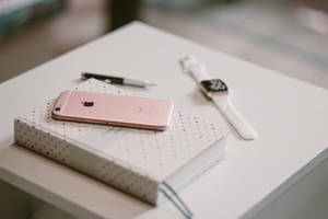 iPhone 6S roségull bakgrunnsbilde — iPhone 6 Bakgrunner