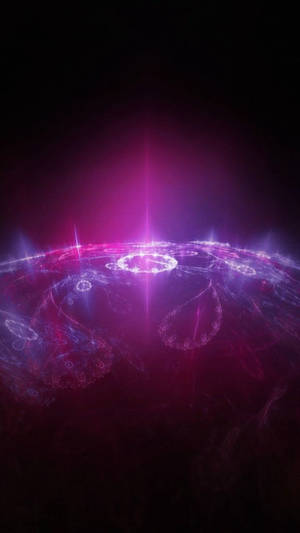 Iphone 8 Rød Space — Rommet Bakgrunner