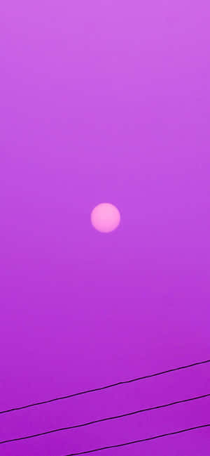 Lavendel estetisk månehimmel iPhone — Tecno Spark Go 3 Bakgrunner