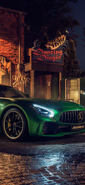 Iphone X Amg Gt-r Bakgrunn — Xiaomi 18 Pro Bakgrunner
