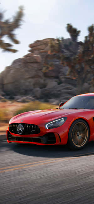 Iphone X Amg Gt-r Bakgrunn — Honor 600 Pro Bakgrunner