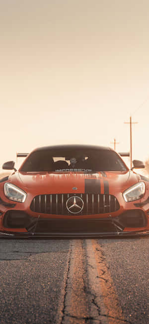 Iphone X Amg Gt-r Bakgrunn — iPhone X Bakgrunner
