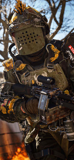 Iphone X Call Of Duty Black Ops Cold War Bakgrunn — POCO M8s Bakgrunner