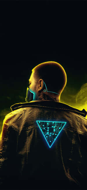 Iphone X Cyberpunk 2077 bakgrunn — Honor X70 Pro Max Bakgrunner