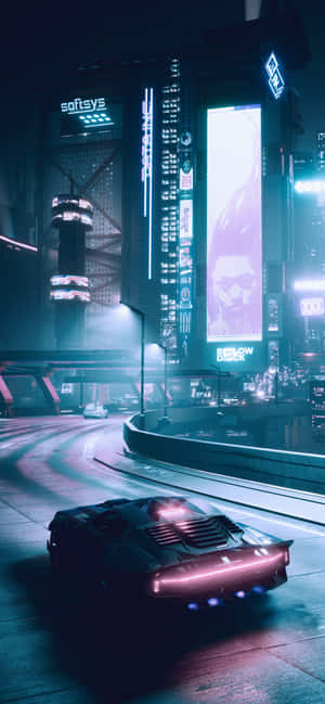 Iphone X Cyberpunk 2077 Bakgrunn — Vivo T4 Lite Bakgrunner