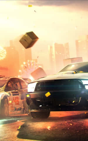 Iphone X Dirt Showdown Bakgrunn — Pixel Tablet Bakgrunner