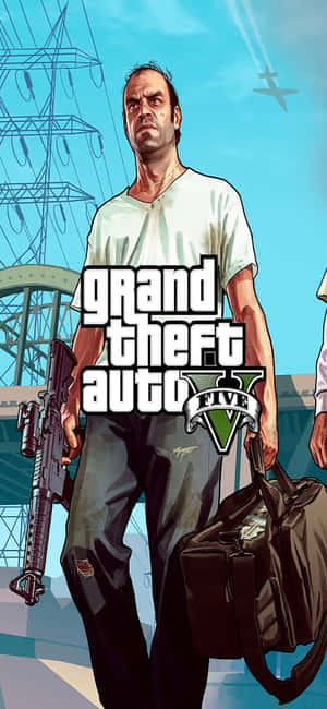 Iphone X Grand Theft Auto V Bakgrunn — Oppo F31 Bakgrunner