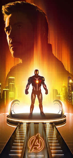 Iphone X Iron Man Bakgrunn — Moto G77 Bakgrunner
