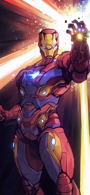 Iphone X Iron Man Bakgrunn — RedMagic Bakgrunner