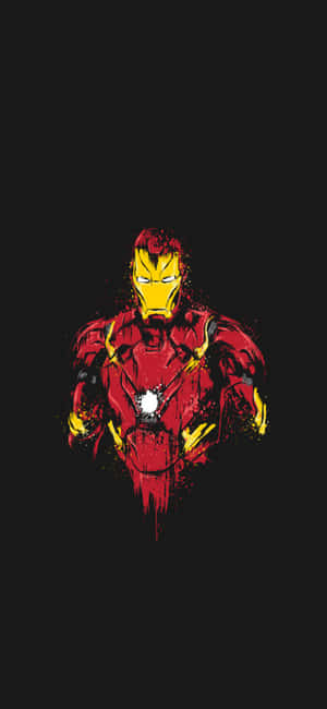 Iphone X Iron Man bakgrunn — Galaxy A08 Bakgrunner