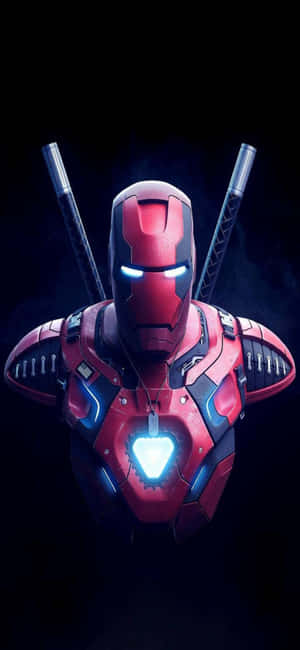 Iphone X Iron Man bakgrunn — Tecno Spark Go 5G Bakgrunner