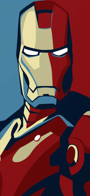 Iphone X Iron Man bakgrunn — Oppo K13x Bakgrunner