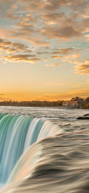 Iphone X Niagara Falls Bakgrunn — Realme Narzo 90X Bakgrunner