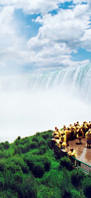 Iphone X Niagara Falls Bakgrunn — Tecno Spark Go 5G Bakgrunner