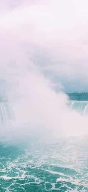 Iphone X Niagara Falls Bakgrunn — Realme Narzo 80 Lite Bakgrunner