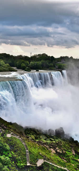 Iphone X Niagara Falls Bakgrunn — iPhone 12 Bakgrunner