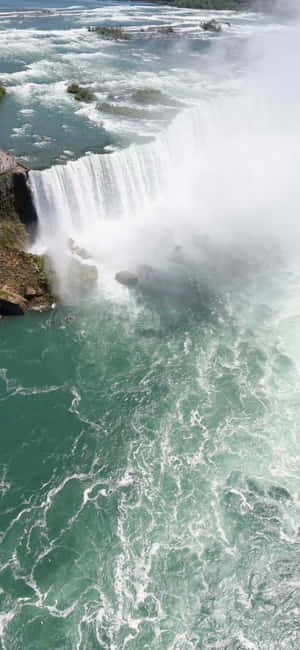Iphone X Niagara Falls Bakgrunn — Tecno Spark Go 3 Pro Bakgrunner