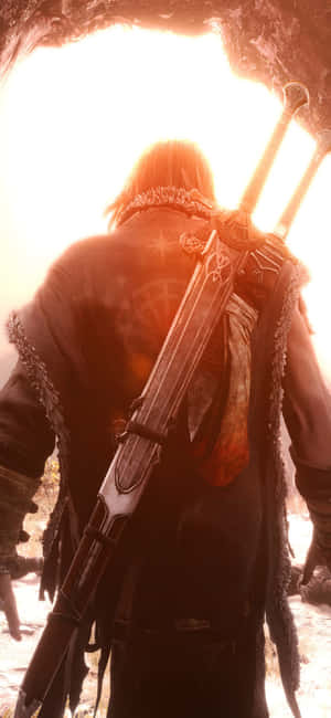 Iphone X Shadow Of Mordor Bakgrunn — iPhone 13 Mini Bakgrunner