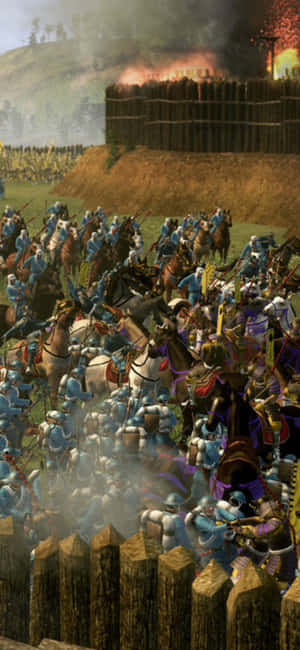 Iphone X Total War Shogun 2 Bakgrunn — Samsung S23 Bakgrunner