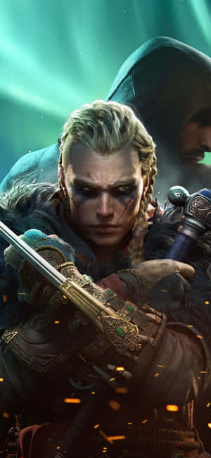 Iphone Xs Assassin's Creed Valhalla Bakgrunn — Huawei nova 15 Ultra Bakgrunner