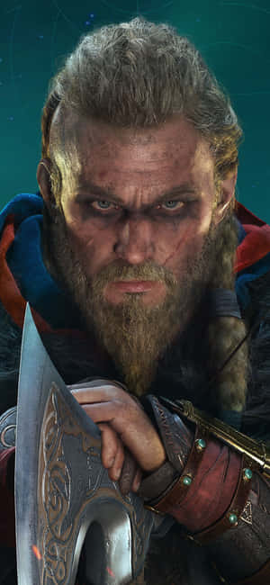Iphone Xs Assassin's Creed Valhalla Bakgrunn — Moto G77 Bakgrunner