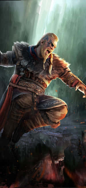 Iphone Xs Assassin's Creed Valhalla bakgrunn — Honor Play11 Bakgrunner