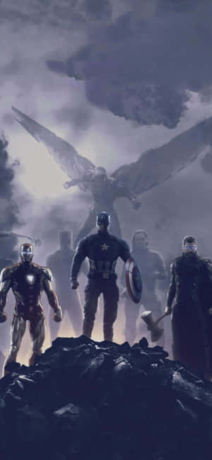 Iphone Xs Avengers bakgrunn — RedMagic Bakgrunner