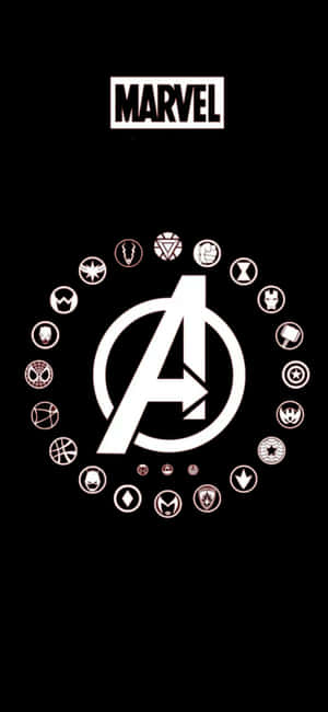 Iphone Xs Avengers bakgrunn — iPhone 14 Pro Bakgrunner