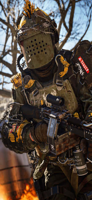 iPhone XS Call of Duty Black Ops Cold War Bakgrunn — Redmi K80 Ultra Bakgrunner