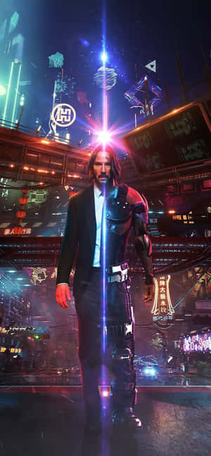 Iphone Xs Max Cyberpunk 2077 Bakgrunn — Vivo Y500s Bakgrunner