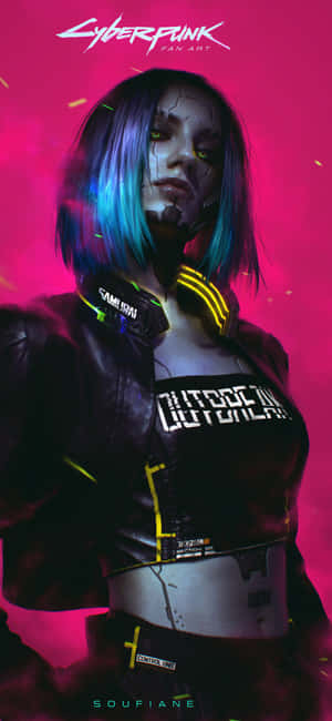 Iphone Xs Max Cyberpunk 2077 Bakgrunn — IQOO Z11 Lite 44W Bakgrunner