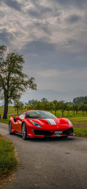 Iphone Xs Max Ferrari Bakgrunn — Realme Narzo 90X Bakgrunner