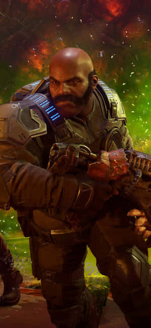 Iphone Xs Max Gears Of War 5 Bakgrunn — Honor Play11 Bakgrunner