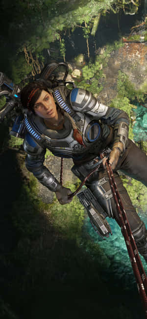Iphone Xs Max Gears Of War 5 Bakgrunn — Moto G77 Bakgrunner
