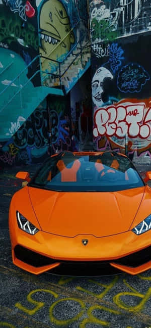 Iphone Xs Max Lamborghini Bakgrunn — Tecno Pova 8 Pro Bakgrunner