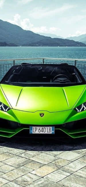Iphone Xs Max Lamborghini Background — Tecno Pova Slim Bakgrunner