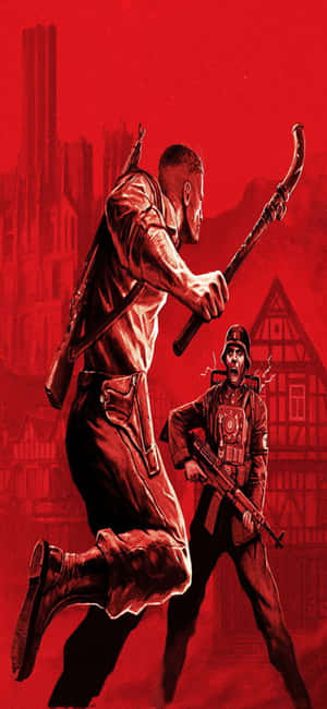 Iphone Xs Wolfenstein Ii Bakgrunn — RedMagic Bakgrunner