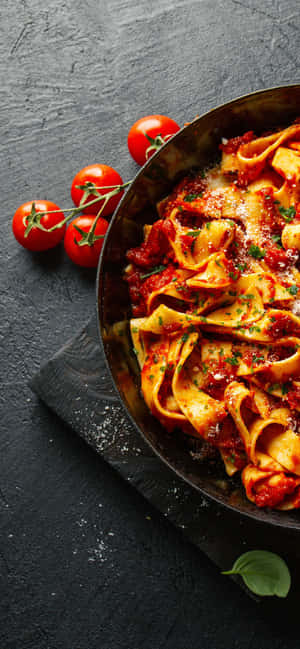 Iphone Xs Pasta-bakgrunn — Oppo K14x Bakgrunner