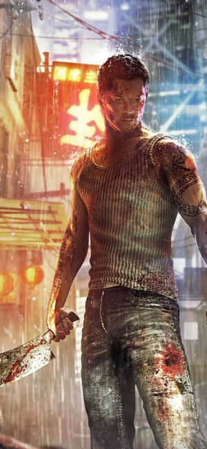 Iphone Xs Sleeping Dogs Bakgrunn — Sleeping dogs Bakgrunner
