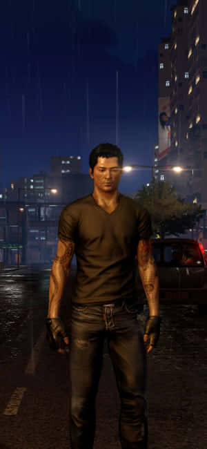 Iphone Xs Sleeping Dogs Bakgrunn — Sleeping dogs Bakgrunner