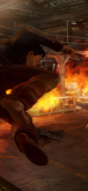 Iphone Xs Sleeping Dogs Bakgrunn — Sleeping dogs Bakgrunner