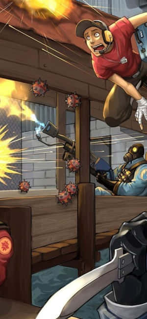 Iphone Xs Team Fortress 2 Bakgrunn — Vivo Y6 Bakgrunner