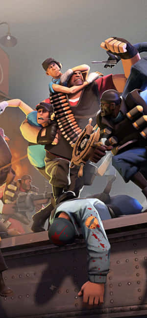 Iphone Xs Team Fortress 2 Bakgrunn — Samsung S21 Ultra Bakgrunner
