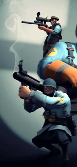 iPhone XS Team Fortress 2 bakgrunn — Vivo Y60 Bakgrunner