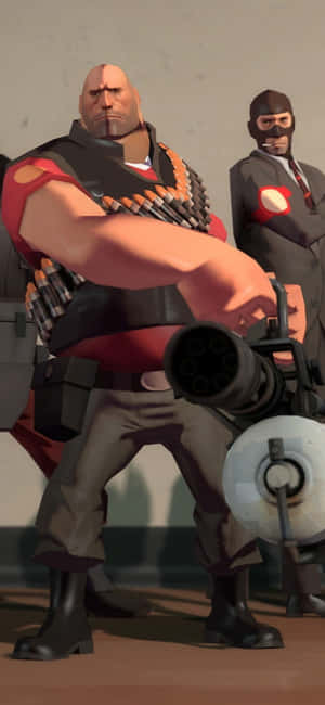 Iphone Xs Team Fortress 2 Bakgrunn — Galaxy S25 Bakgrunner