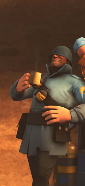 Iphone Xs Team Fortress 2 Bakgrunn — Vivo T4R Bakgrunner