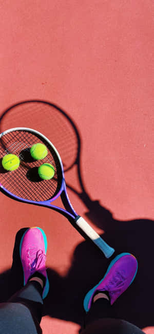 Iphone Xs tennis bakgrunn — Xperia 1 Bakgrunner
