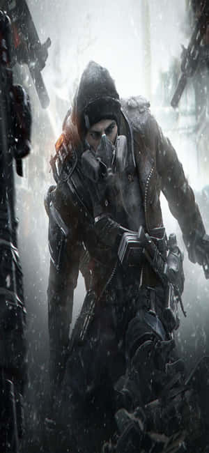 Iphone Xs The Division Bakgrunn — iPhone 15 Pro Bakgrunner