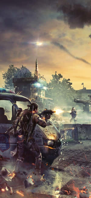 Iphone Xs The Division Bakgrunn — iPhone 11 Pro Bakgrunner