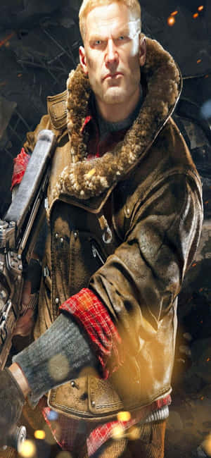 Iphone Xs Wolfenstein Ii Bakgrunn — Samsung S21 Ultra Bakgrunner